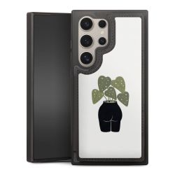 Snap Wallet Case schwarz