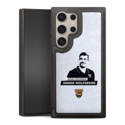 Snap Wallet Case schwarz