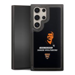 Snap Wallet Case schwarz