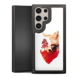 Snap Wallet Case schwarz