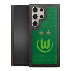 Snap Wallet Case schwarz