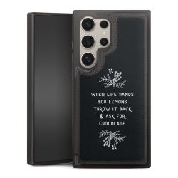 Snap Wallet Case schwarz