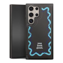 Snap Wallet Case schwarz