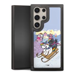 Snap Wallet Case schwarz