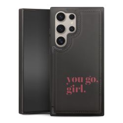 Snap Wallet Case schwarz