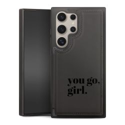 Snap Wallet Case schwarz