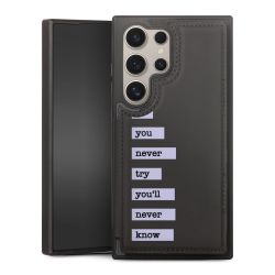 Snap Wallet Case schwarz