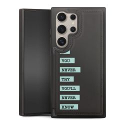 Snap Wallet Case schwarz