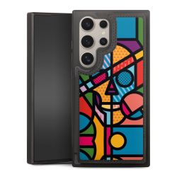 Snap Wallet Case schwarz