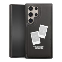 Snap Wallet Case schwarz