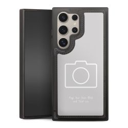 Snap Wallet Case schwarz