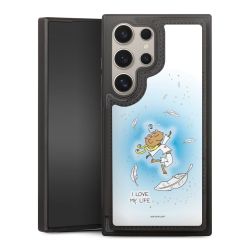 Snap Wallet Case schwarz