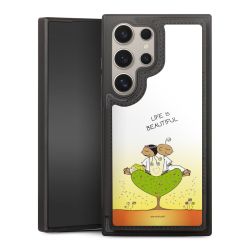 Snap Wallet Case schwarz