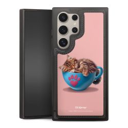 Snap Wallet Case schwarz