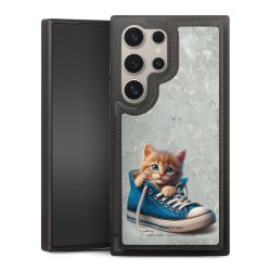 Snap Wallet Case schwarz