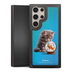 Snap Wallet Case schwarz