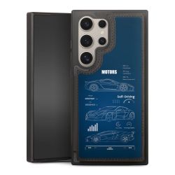 Snap Wallet Case schwarz