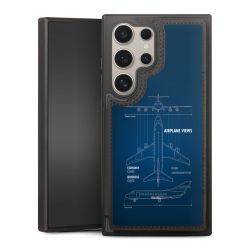 Snap Wallet Case schwarz