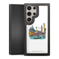 Snap Wallet Case schwarz