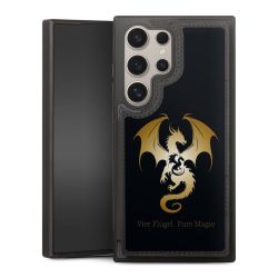 Snap Wallet Case schwarz