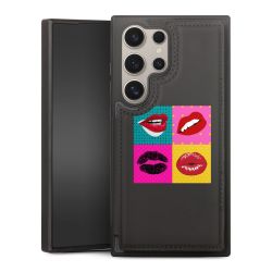 Snap Wallet Case schwarz