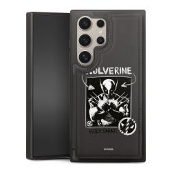 Snap Wallet Case schwarz