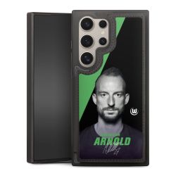 Snap Wallet Case schwarz