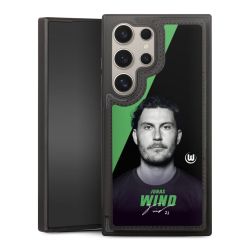 Snap Wallet Case schwarz