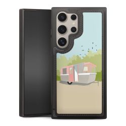 Snap Wallet Case schwarz