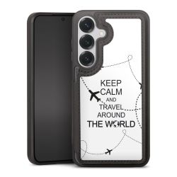 Snap Wallet Case schwarz