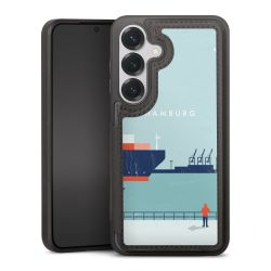 Snap Wallet Case schwarz