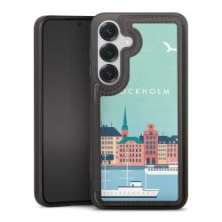 Snap Wallet Case schwarz