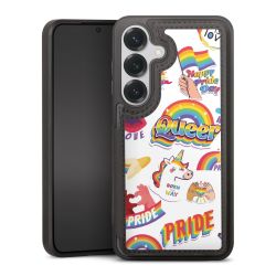 Snap Wallet Case schwarz