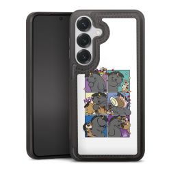 Snap Wallet Case schwarz