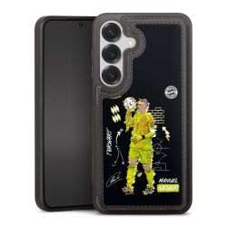 Snap Wallet Case schwarz