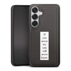 Snap Wallet Case schwarz