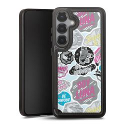 Snap Wallet Case schwarz