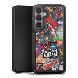 Snap Wallet Case schwarz