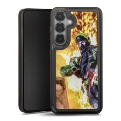 Snap Wallet Case schwarz