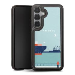 Snap Wallet Case schwarz