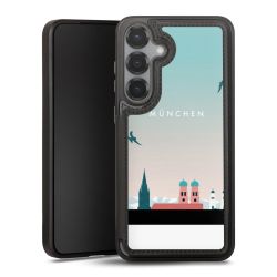 Snap Wallet Case schwarz