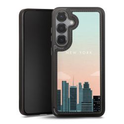 Snap Wallet Case schwarz