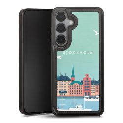 Snap Wallet Case schwarz