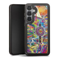 Snap Wallet Case schwarz