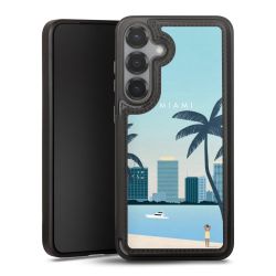 Snap Wallet Case schwarz