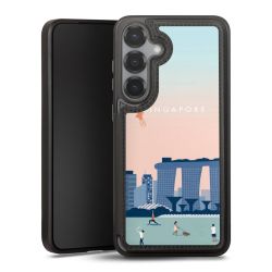 Snap Wallet Case schwarz