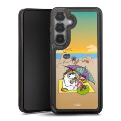 Snap Wallet Case schwarz