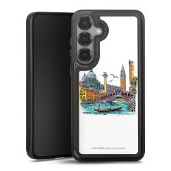 Snap Wallet Case schwarz