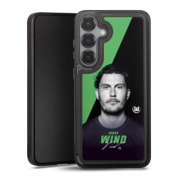 Snap Wallet Case schwarz