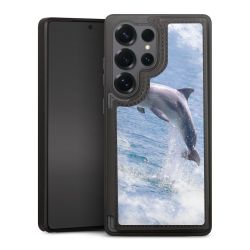 Snap Wallet Case schwarz